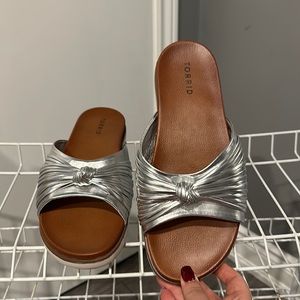 Torrid Wide Width Slip on Sandals